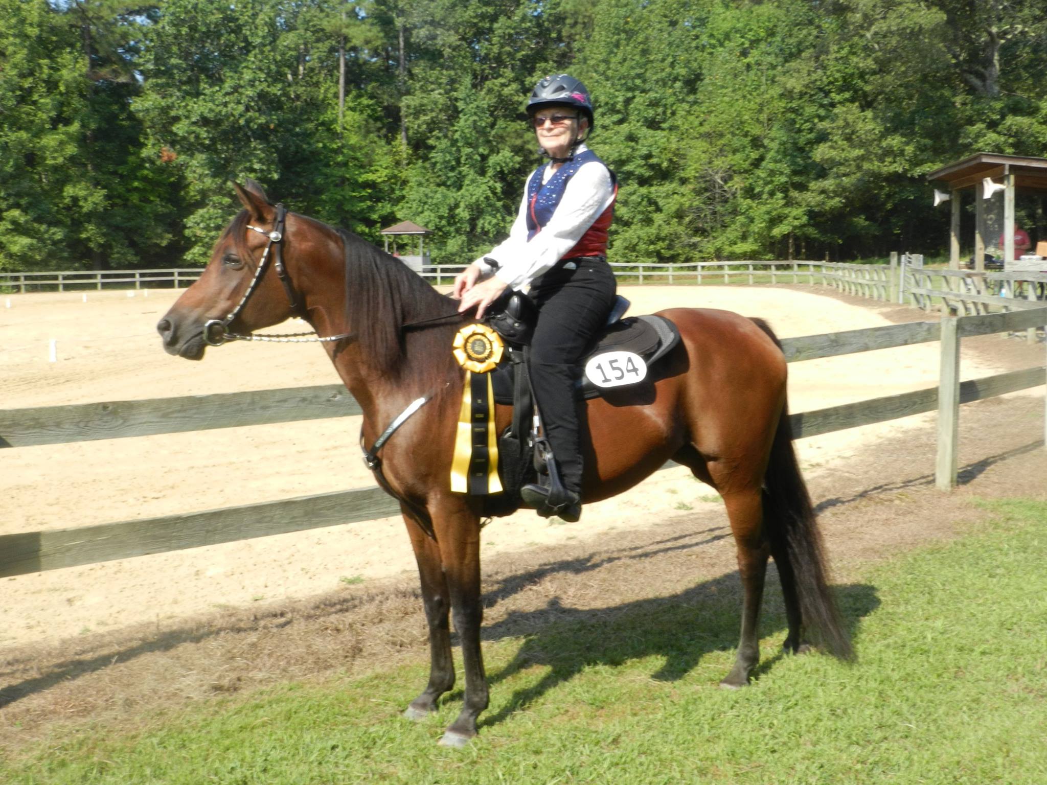 Century Club Ride - Leanna Bellinger and Fleeting Chance